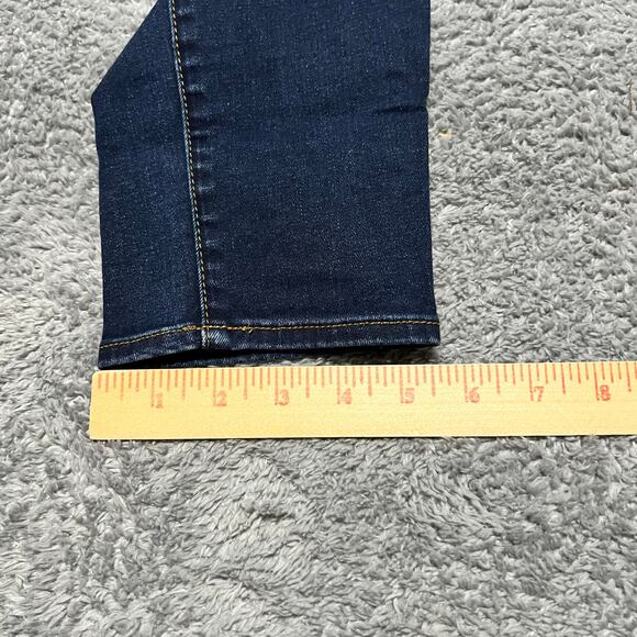 Lagence Jeans Womens 30 (33x29) Slim Ankle Mid Rise Stretch Blue Denim Pants - Picture 10 of 10